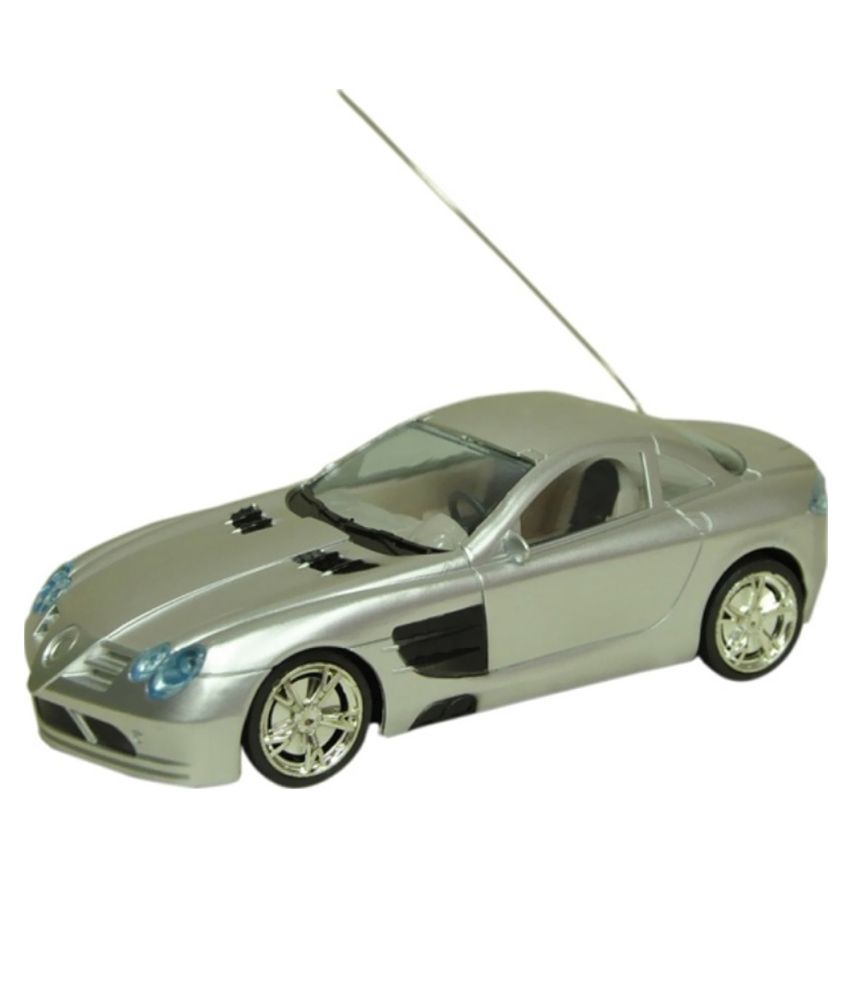 silver remote control car