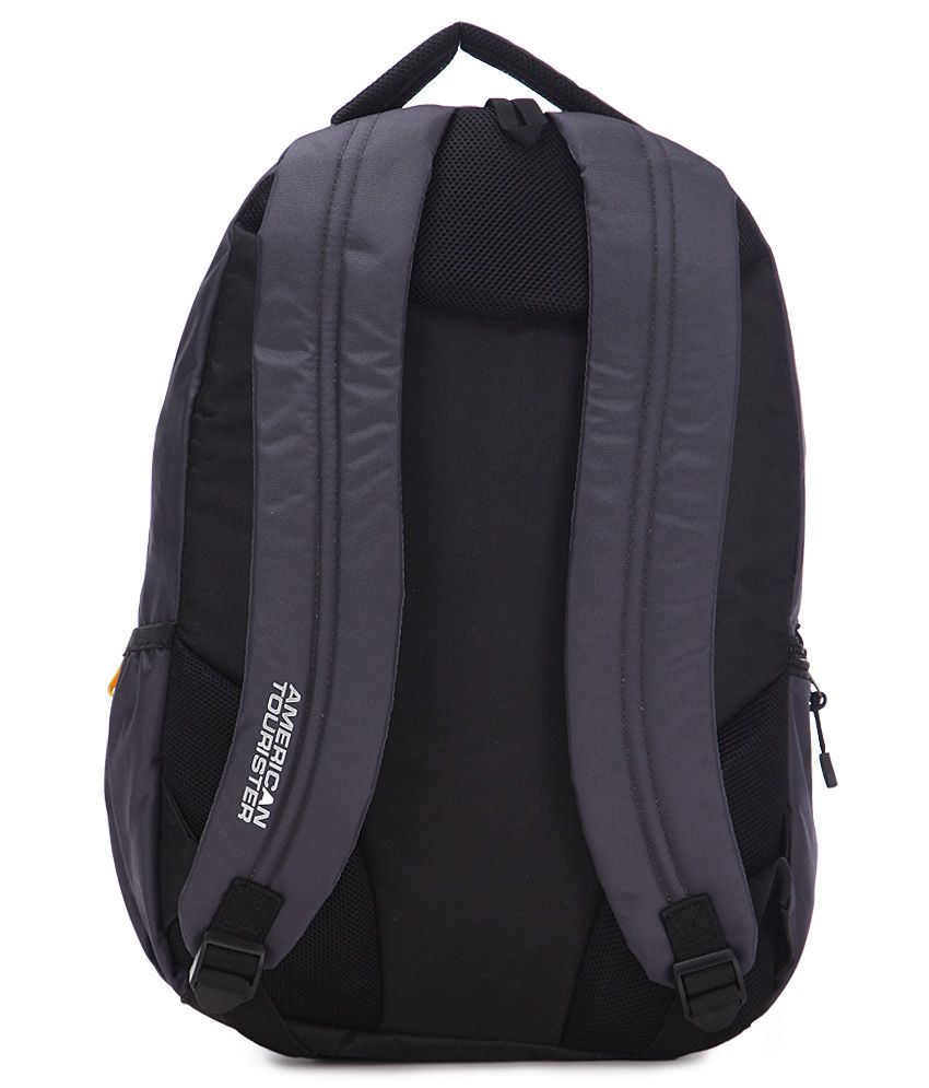 American Tourister Zing 2016 Grey Polyester Laptop Backpack Buy
