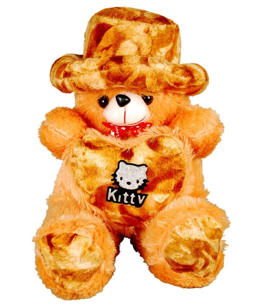 light orange colour teddy bear