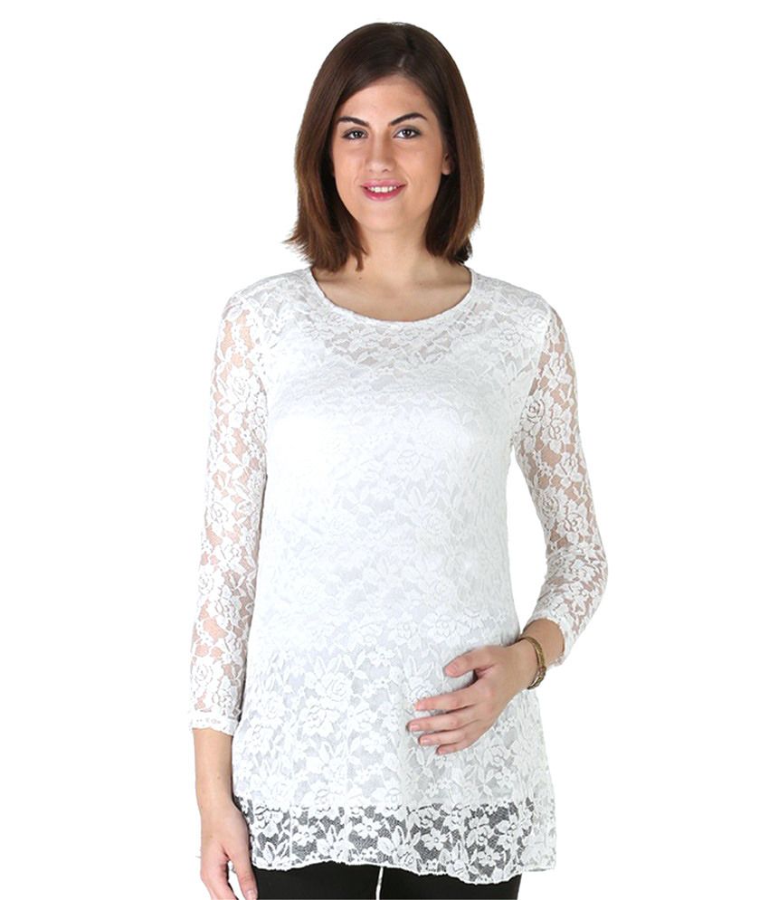 chiffon maternity top styles