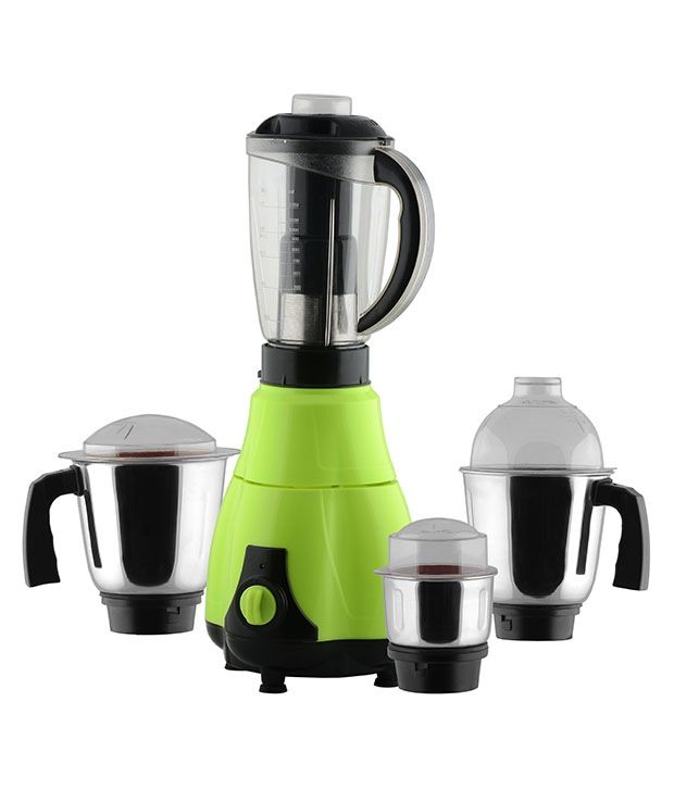 Anjalimix Pearl Mixer Grinder with 4 Jar Green 750 Watts Price in India