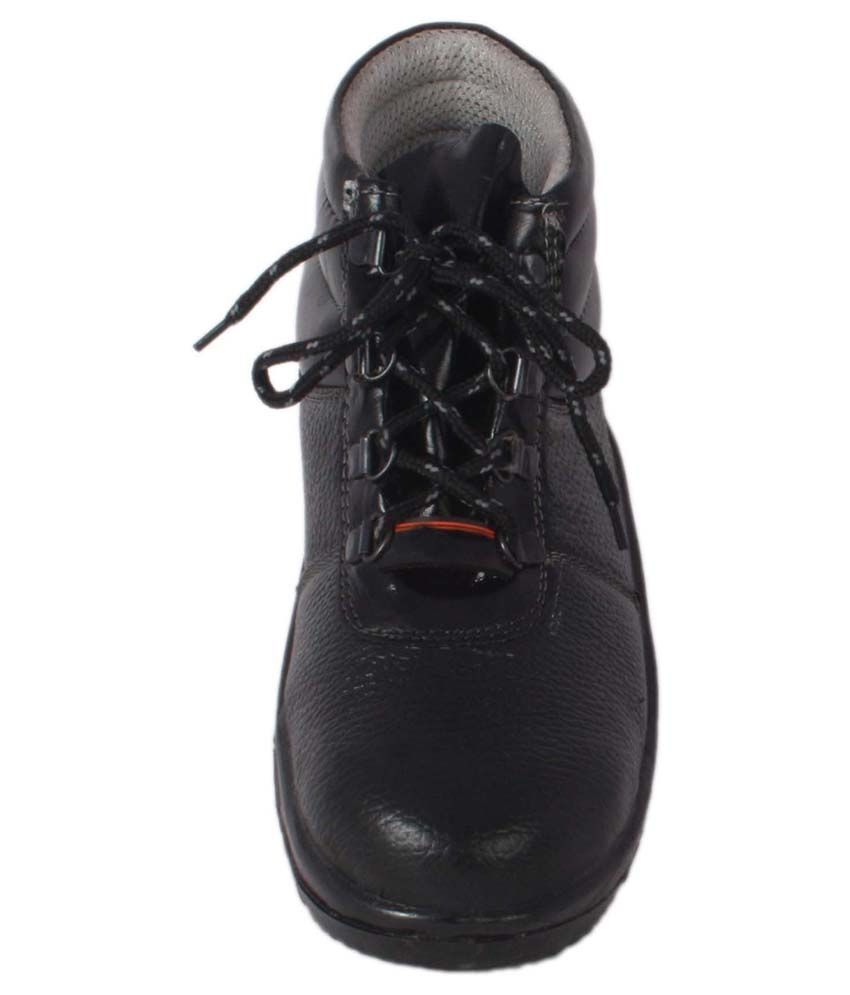 Buy Indus Black Safety Shoes Online at Low Price in India Snapdeal