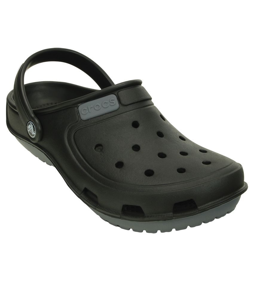  Crocs  Black Relaxed Fit Clog Shoes  Buy Crocs  Black 