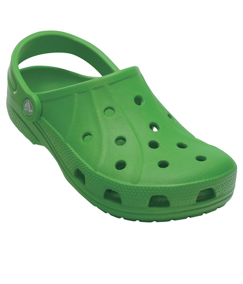 Crocs Green Roomy Fit Clog Shoes - Buy Crocs Green Roomy Fit Clog Shoes ...