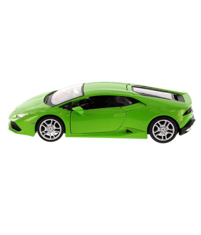 green toy lamborghini