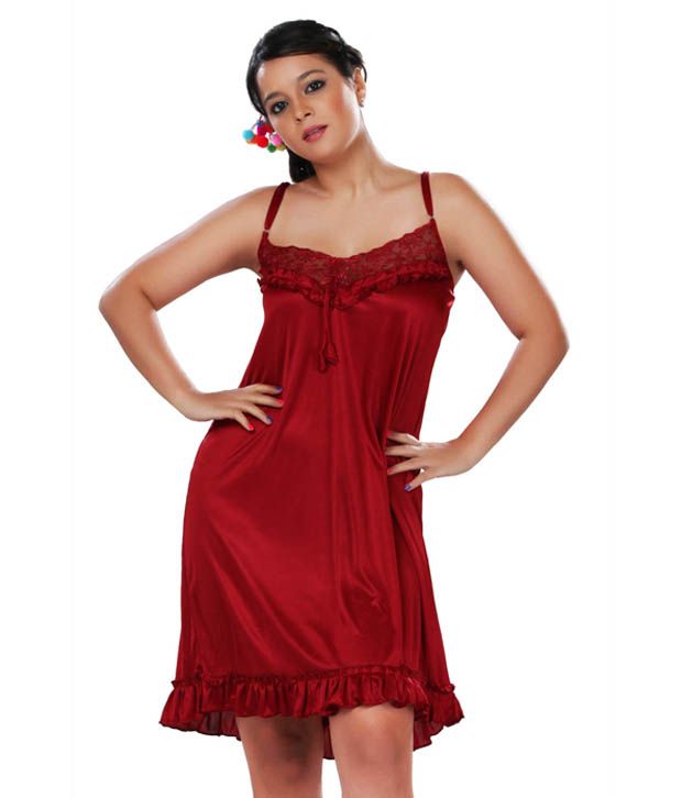 red nighty for the first night