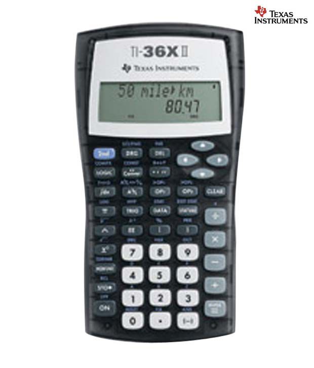     			Texas Instruments TI- 36X II Scientific Calculator