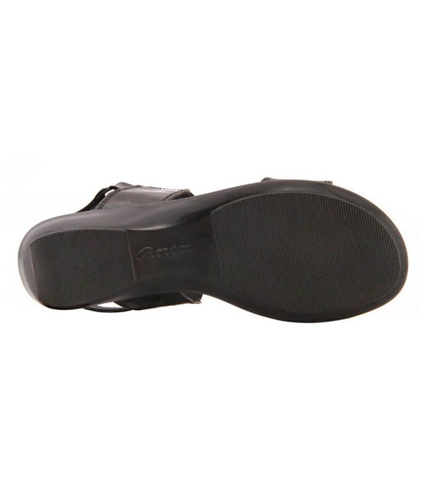 Bata Comfit Serene Black Sandals Price in India- Buy Bata Comfit Serene ...