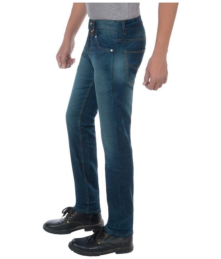 Frenzy Blue Slim Fit Jeans - Buy Frenzy Blue Slim Fit Jeans Online at Best Prices in India on ...
