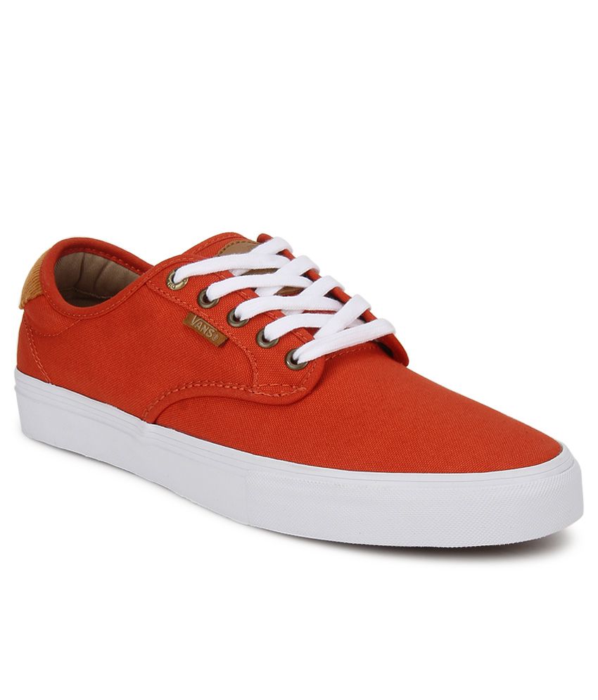VANS Orange Lifestyle Shoes - Buy VANS Orange Lifestyle Shoes Online at ...