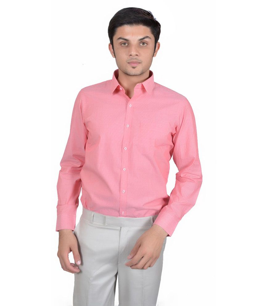 mens pink formal shirts uk