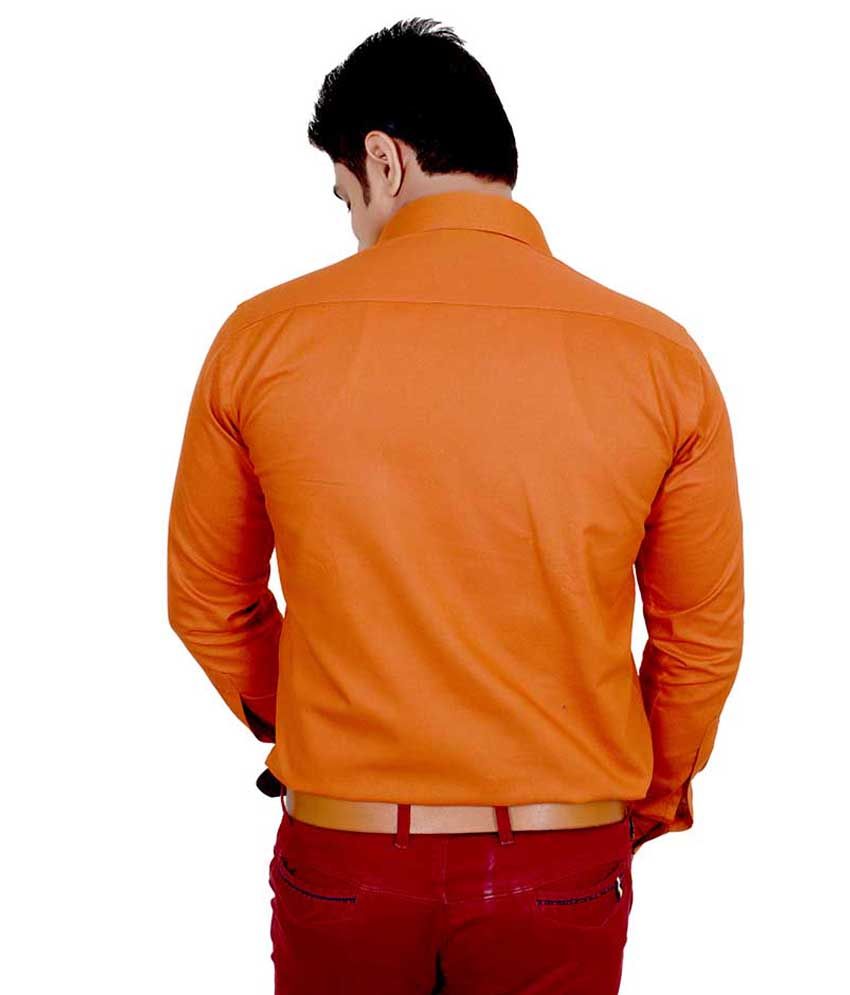 orange shirt formal