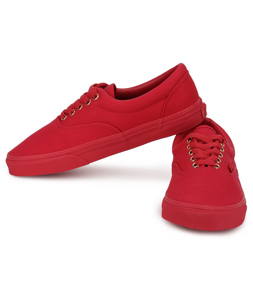 vans red shoes india