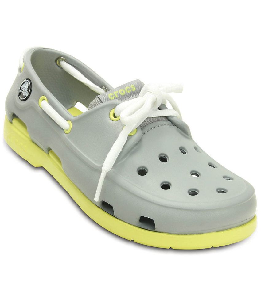 children's shoes g fitting Price Kids Relaxed Casual Gray For Fit in Crocs Shoes