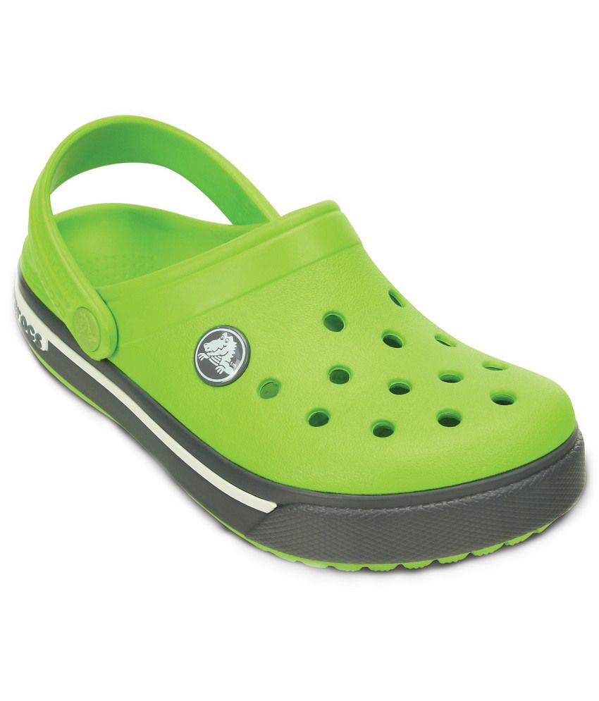 green crocs clogs