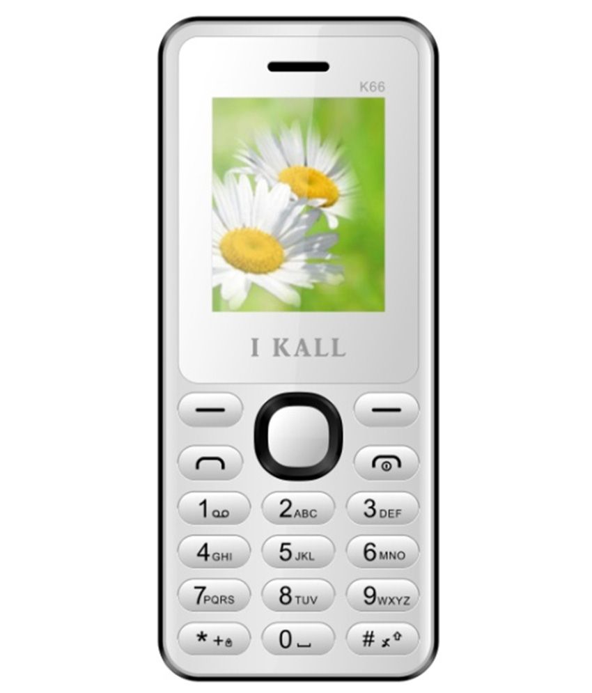 I Kall k66 ( 4GB and Below , 1 GB ) White Mobile Phones Online at Low