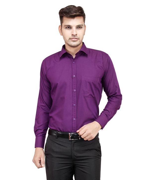 purple formal pants