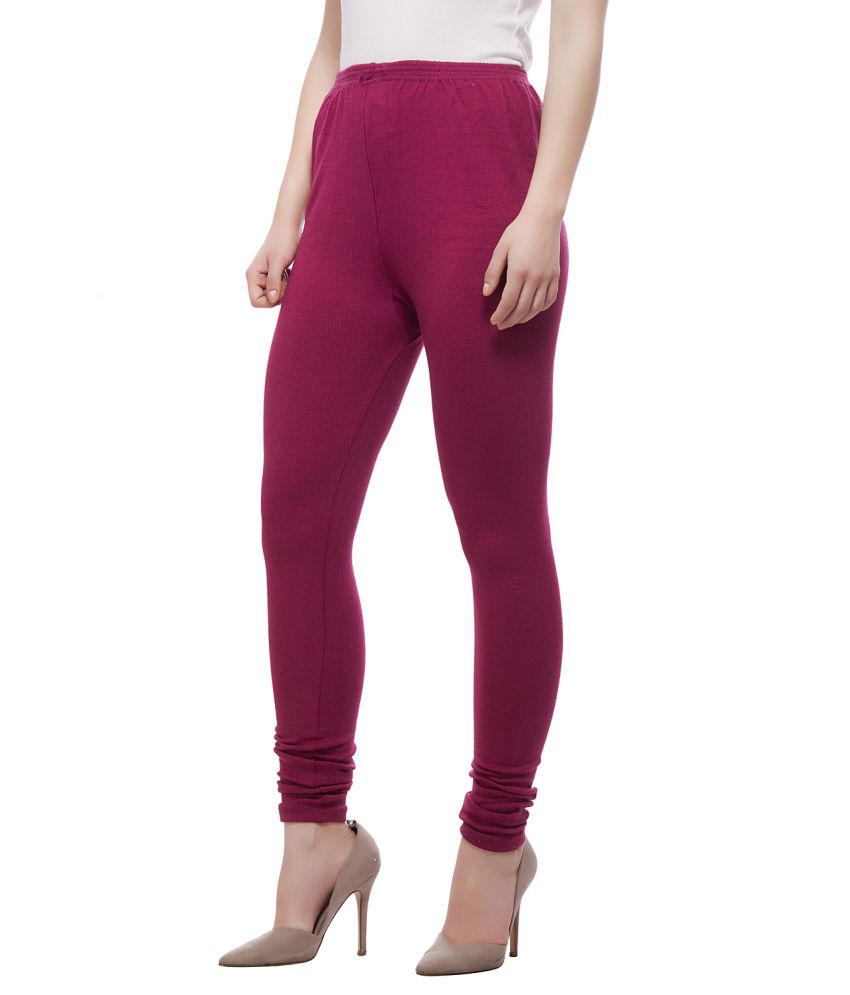 Selfie Pink Woolen Leggings Price in India - Buy Selfie Pink Woolen ...