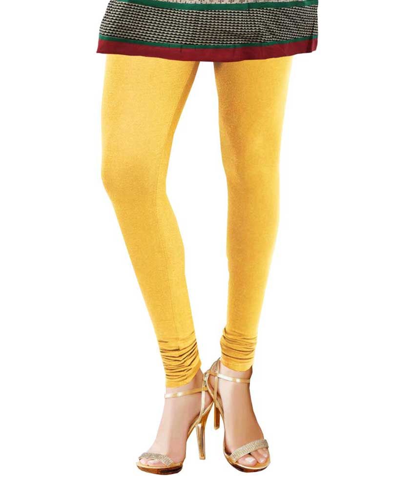 yellow leggings with pockets