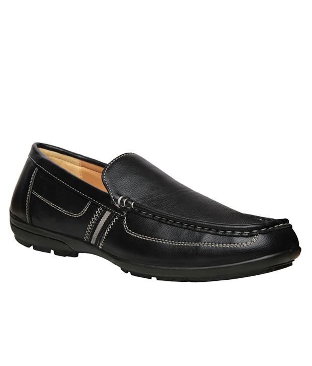 Bata Black Loafers Price in India- Buy Bata Black Loafers Online at ...