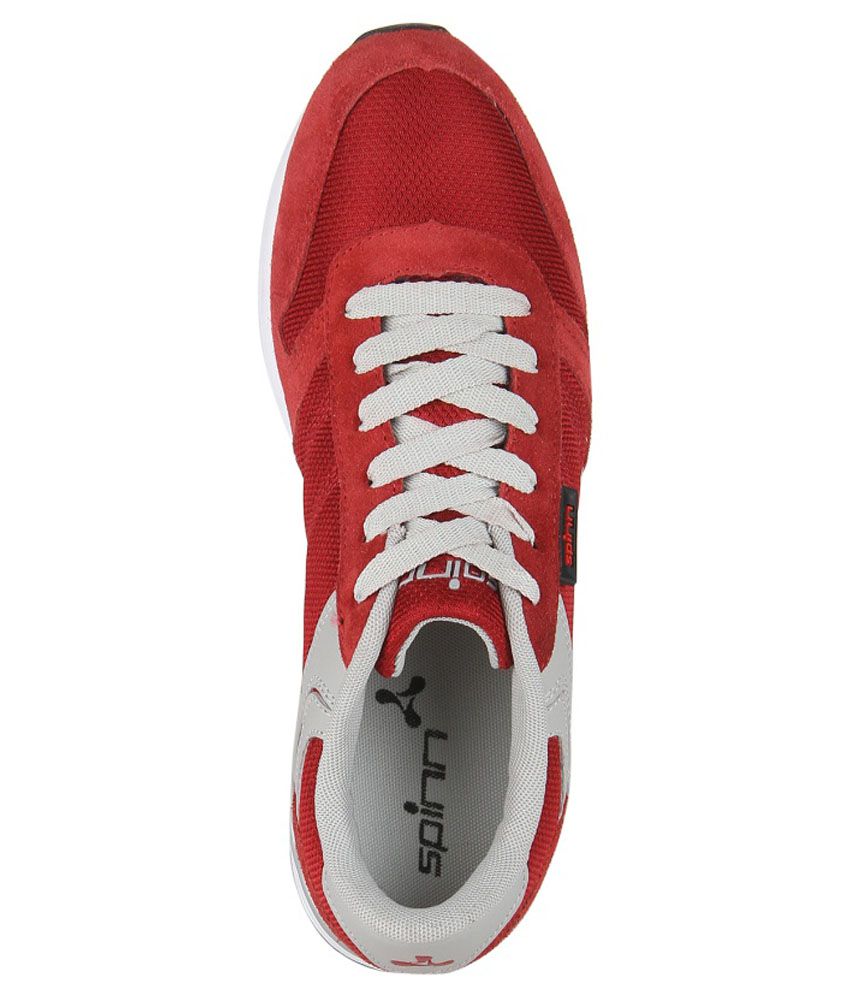 Spinn Addin Red Sports Shoes - Buy Spinn Addin Red Sports Shoes Online ...