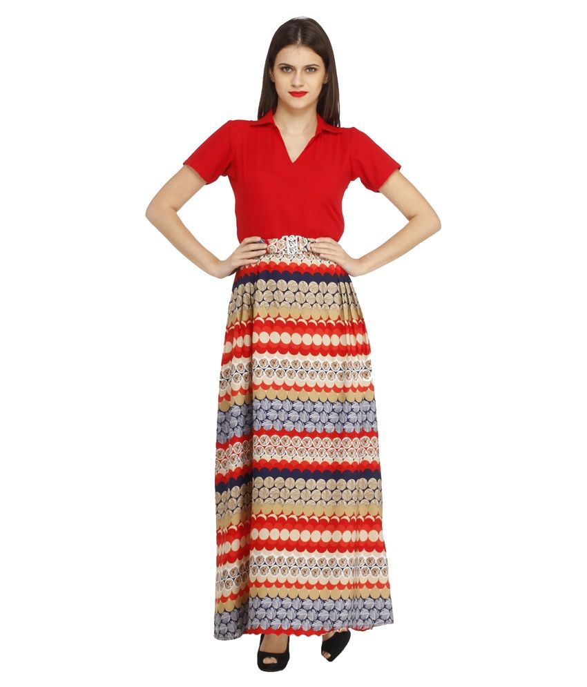 polyester maxi