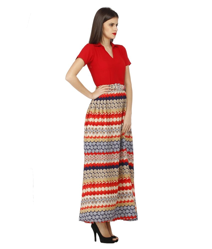 polyester maxi