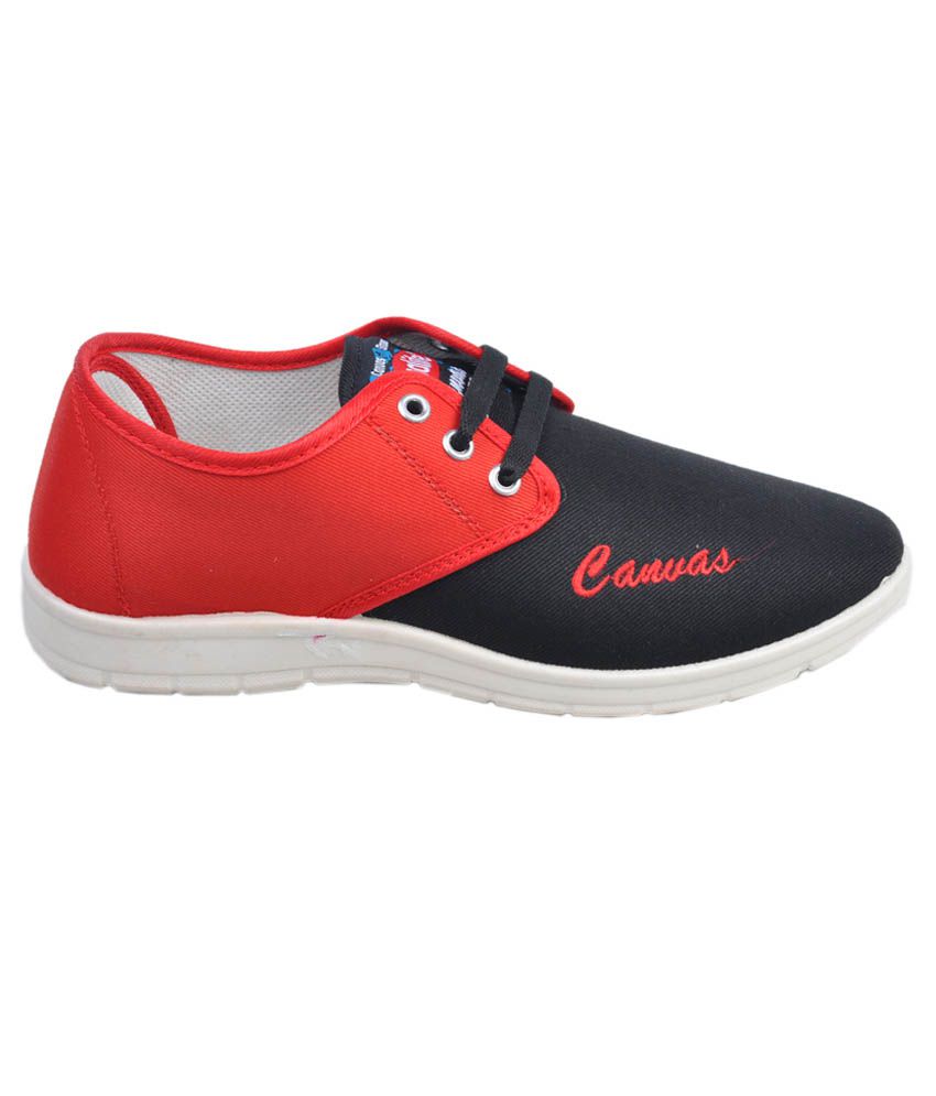 aqualite tennis shoes red