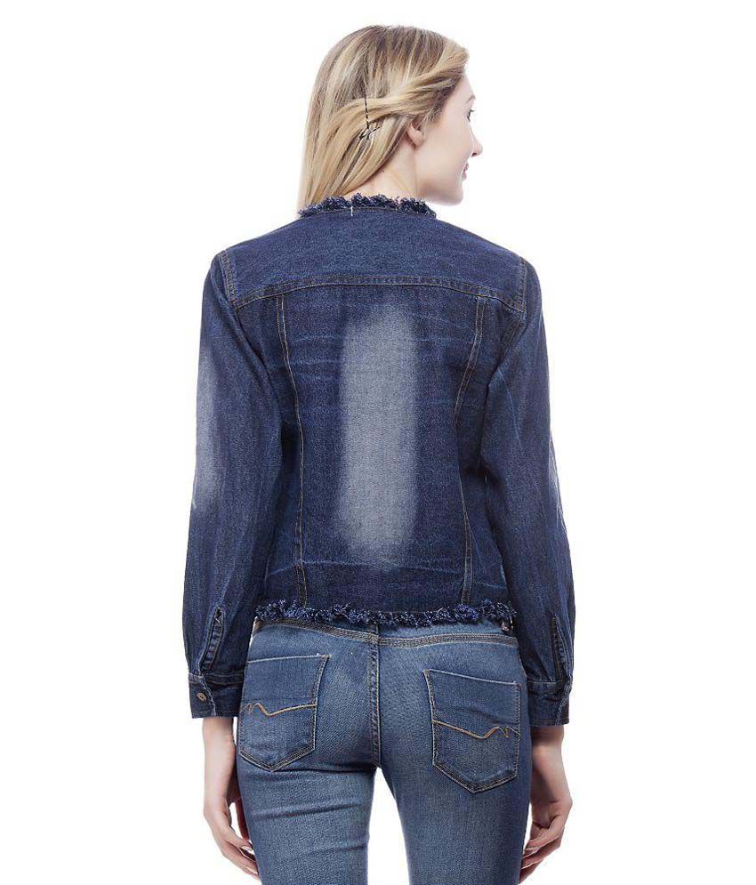 Buy Clo Clu Blue Denim Jackets Online at Best Prices in India - Snapdeal