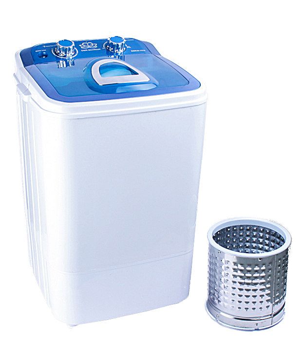 DMR 4.6 Kg Portable Mini Washing Machine with Steel Dryer basket Semi