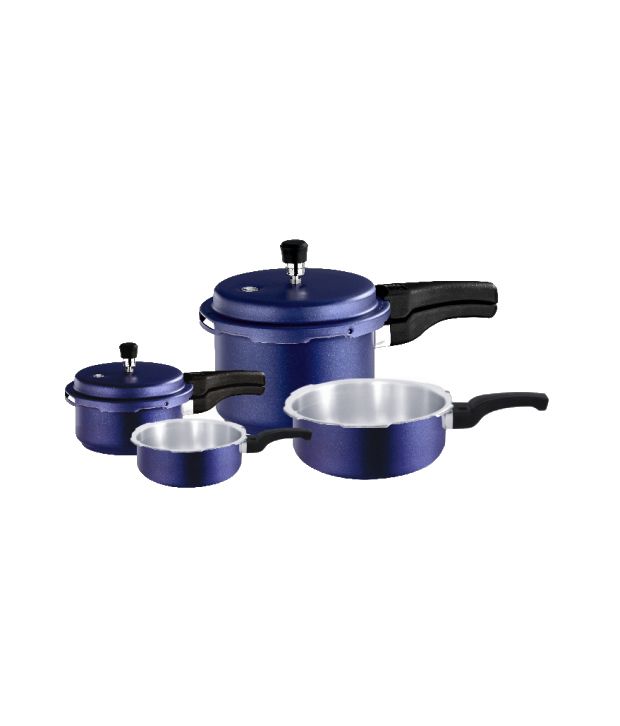     			Surya Accent 1+2+3+4 Pressure Cooker Combo