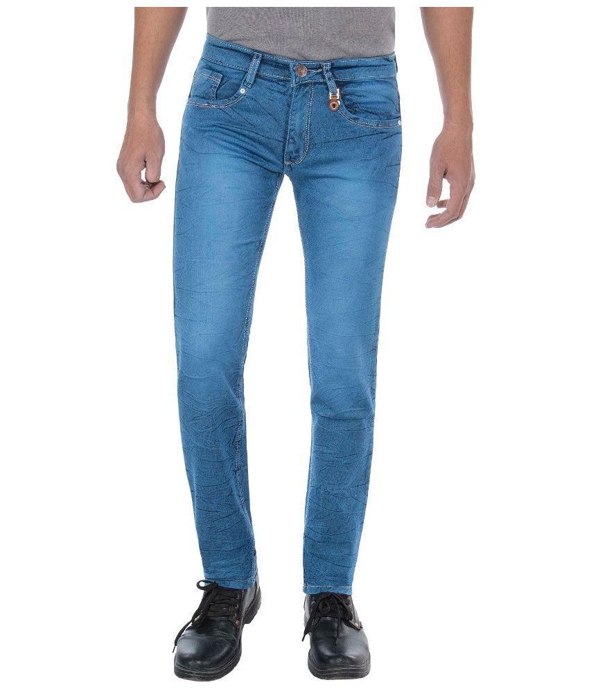 Frenzy Blue Slim Fit Jeans - Buy Frenzy Blue Slim Fit Jeans Online at ...