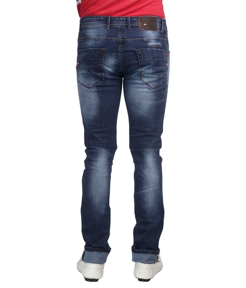 Nostrum Jeans Blue Slim Fit Jeans - Buy Nostrum Jeans Blue Slim Fit ...