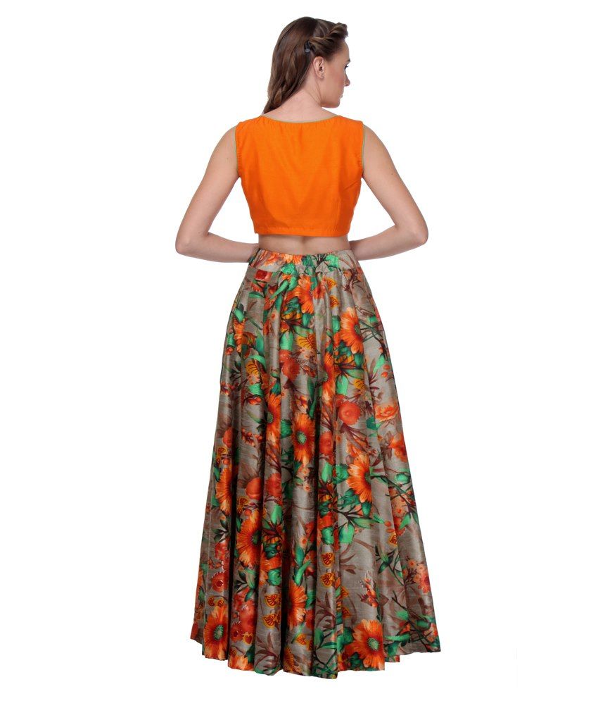 cotton silk lehenga online