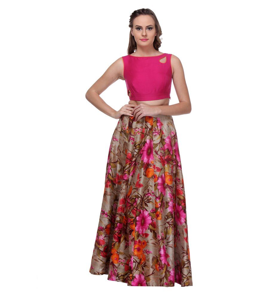cotton silk lehenga online