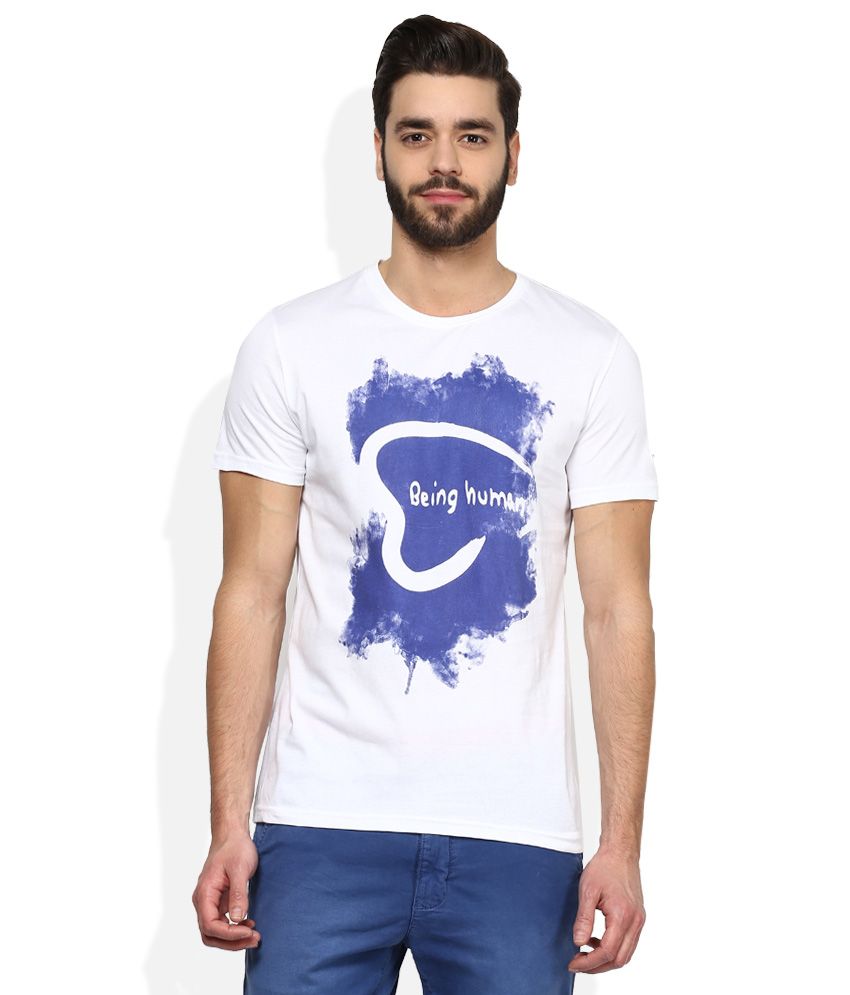 being human white t shirt