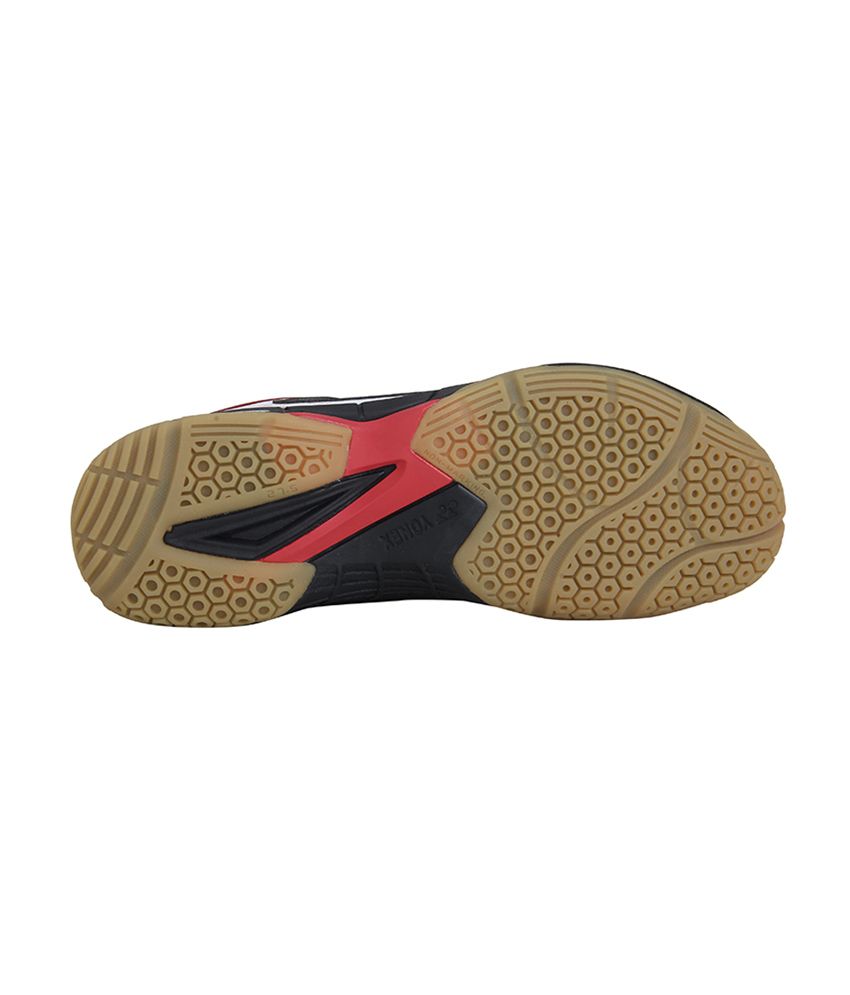 Yonex Badminton Power Cushion Shoes SHB SC2 IEX - Black & Red - Buy ...
