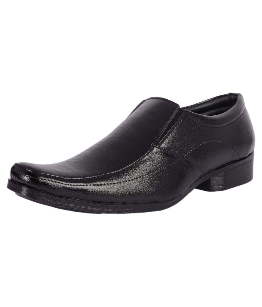 formal black shoes under 500
