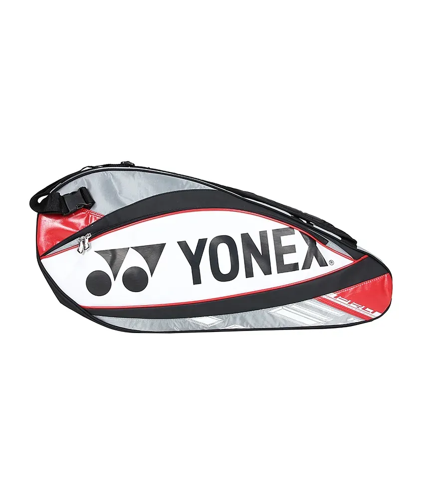 Yonex Badminton Kit Bag SUNR9526TG BT6 (Silver, Grey and Red) Buy Online at Best Price on Snapdeal