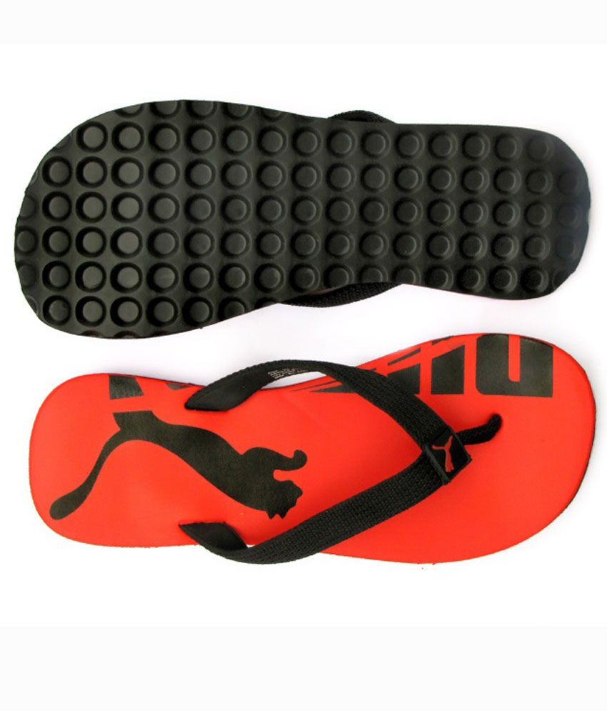 puma red slippers - sochim.com