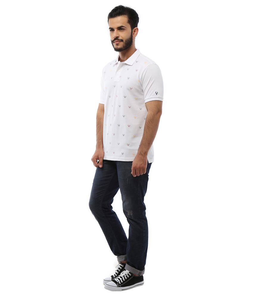 allen solly half t shirt