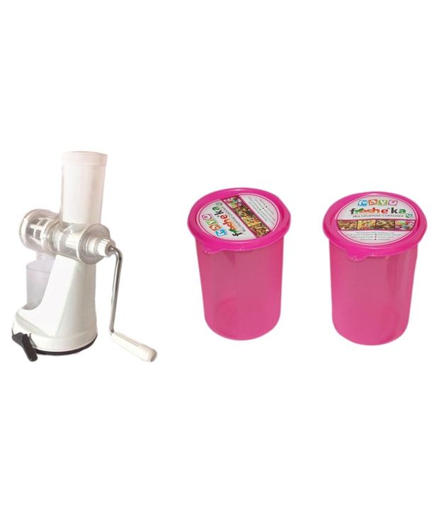 Ganesh Manual Fruit Juicer With 2 Containers/storage Box Buy Online at Best Price in India