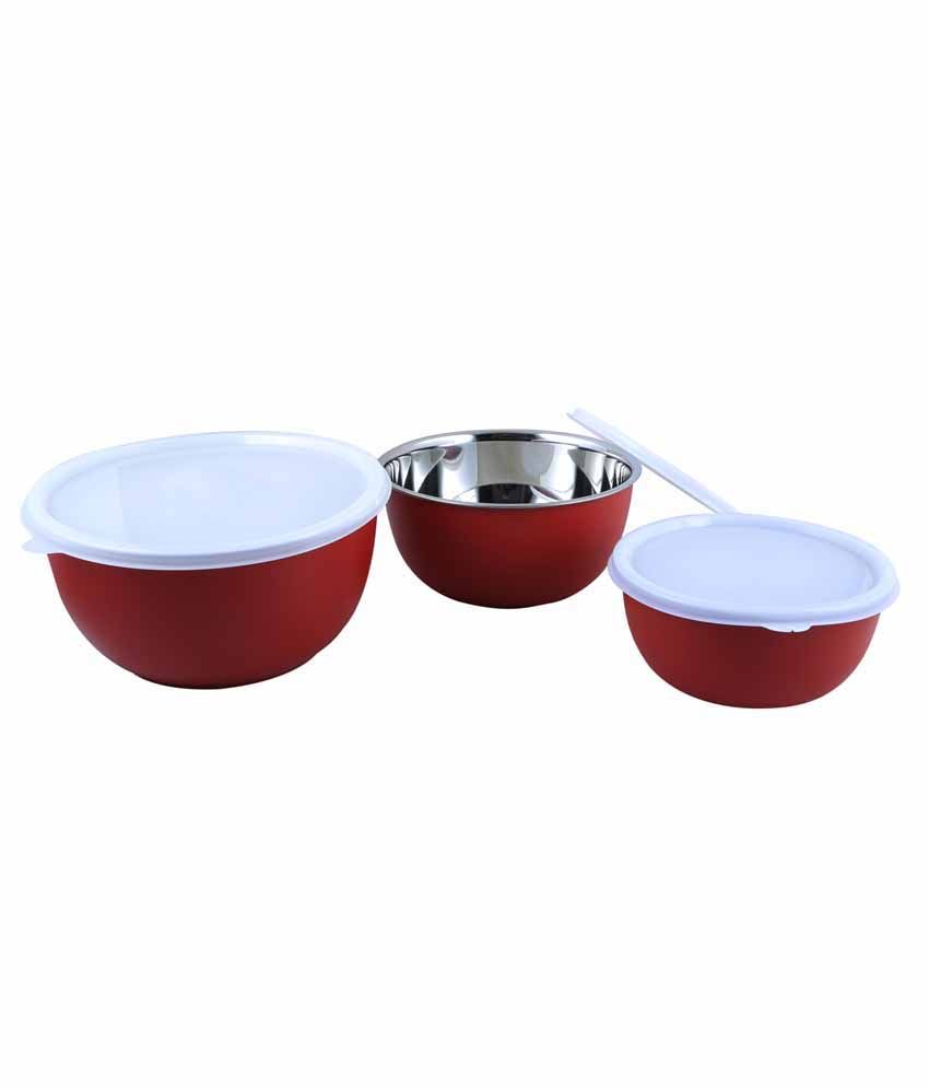 Philco Stainless Steel Microwave Safe Bowl Set Of 3 Online At Best Price In India Snapdeal Philco Stainless Steel Microwave Safe