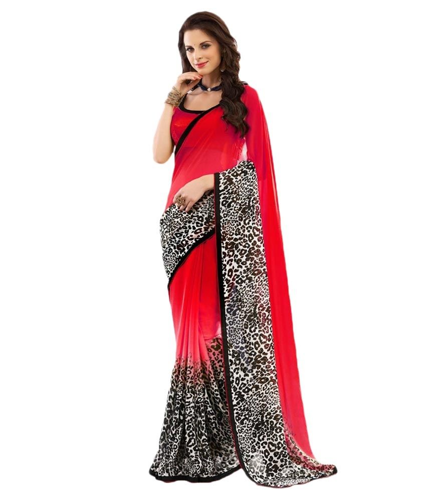 chiffon sarees online low price