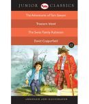 Junior Classic - Book-12 (The Adventures Of Tom Sawyer, Treasure Island, The Swiss Family Robinson, David Copperfiel)