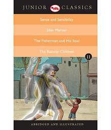 Junior Classic - Book-11 (Sense And Sensibility, Silas Marner, The Fisherman And His Soul, The Railway Children)