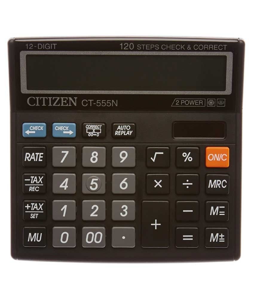     			Citizen Ct 555n Basic Calculator