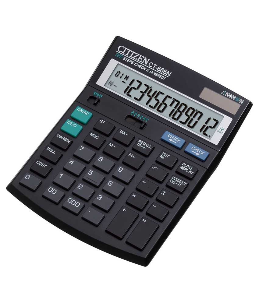     			Citizen Ct 666n Basic Calculator