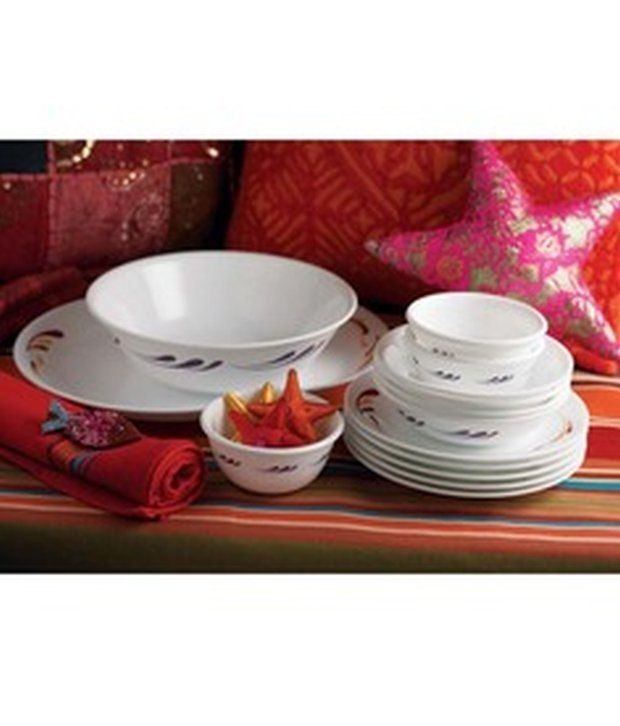Corelle 14 Pcs Dinner SetIndia Impressions Celebration Buy Online at