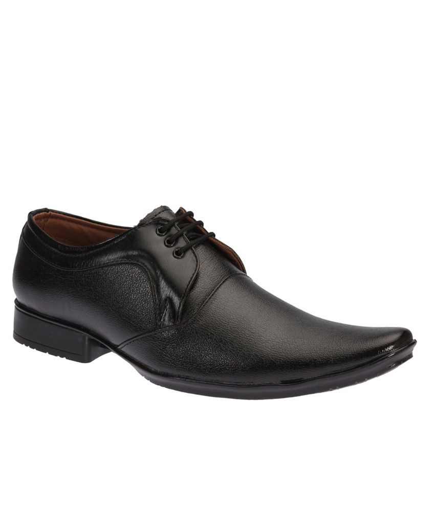 Ozotec Black Formal Shoes Price in India- Buy Ozotec Black Formal Shoes ...